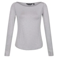 Regatta Camiseta Lakeisha De Manga Larga Para Mujer Verde Campo -Fitness Tienda camiseta lakeisha de manga larga para mujer gris mineral