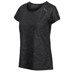 Regatta Camiseta Limonite V Para Mujer Negro -Fitness Tienda camiseta limonite v para mujer negro 3