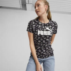 Camiseta Mujer Essentials+ Animal Printed PUMA -Fitness Tienda camiseta mujer essentials animal printed puma 1