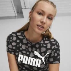Camiseta Mujer Essentials+ Animal Printed PUMA -Fitness Tienda camiseta mujer essentials animal printed puma 4