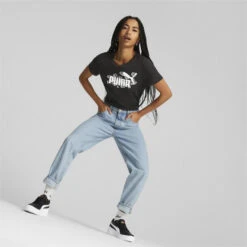 Camiseta Mujer Essentials+ Animal PUMA -Fitness Tienda camiseta mujer essentials animal puma 2