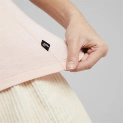 Camiseta Mujer Essentials Logo PUMA Rosa -Fitness Tienda camiseta mujer essentials logo puma rosa 2