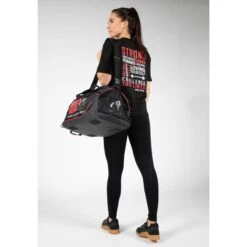 Camiseta Musculación Manga Corta Algodón Mujer GORILLA WEAR Sandy Negro -Fitness Tienda camiseta musculacion manga corta algodon mujer gorilla wear sandy negro 2