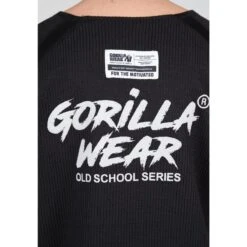 Camiseta Musculación Manga Corta Hombre GORILLA WEAR Agustine Old School Marrón -Fitness Tienda camiseta musculacion manga corta hombre gorilla wear agustine old school marron 4