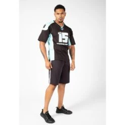 Camiseta Musculación Manga Corta Hombre GORILLA WEAR Brandon Curry 2.0 Azul 9 Camiseta Musculación Manga Corta Hombre GORILLA WEAR Brandon Curry 2.0 Azul -Fitness Tienda camiseta musculacion manga corta hombre gorilla wear brandon curry 20 azul 2