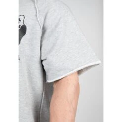 Camiseta Musculación Manga Corta Hombre GORILLA WEAR Classic Work Out Gris -Fitness Tienda camiseta musculacion manga corta hombre gorilla wear classic work out gris 3