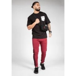 Camiseta Musculación Manga Corta Hombre GORILLA WEAR Dover Negro -Fitness Tienda camiseta musculacion manga corta hombre gorilla wear dover negro 2