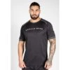 Camiseta Musculación Manga Corta Poliéster Hombre GORILLA WEAR Fremont Negro -Fitness Tienda camiseta musculacion manga corta poliester hombre gorilla wear fremont negro