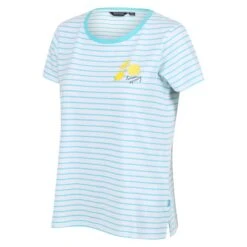 Regatta Camiseta Odalis De Rayas Para Mujer Marina -Fitness Tienda camiseta odalis de rayas para mujer marina 3