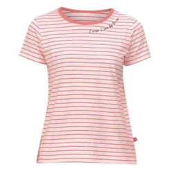 Regatta Camiseta Odalis De Rayas Para Mujer Rosa Neón