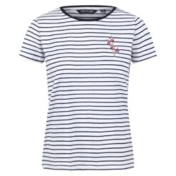 Regatta Camiseta Odalis Flor Para Mujer Marino