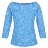 Regatta Camiseta Polexia Estampado Ditsy Para Mujer Azul Sonic -Fitness Tienda camiseta polexia estampado ditsy para mujer azul sonic