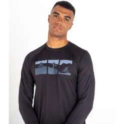 Dare 2b Camiseta Righteous II Ciclismo De Manga Larga Para Hombre Negro -Fitness Tienda camiseta righteous ii ciclismo de manga larga para hombre negro 3