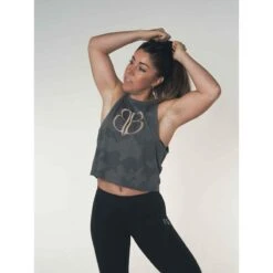 Camiseta Sin Mangas Mujer Banbroken Gris