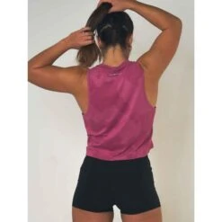 Camiseta Sin Mangas Mujer Banbroken Mico Rojo -Fitness Tienda camiseta sin mangas mujer banbroken mico rojo 3