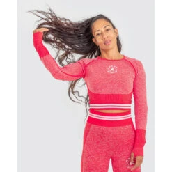 Camiseta - Top De Mangas Largas Street Fit -Fitness Tienda camiseta top de mangas largas street fit 3