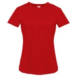 Regatta Camiseta Torino Para Mujer Señoera Rojo Clásico