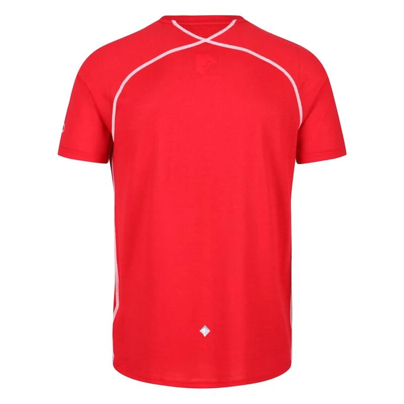 Regatta Camiseta Tornell II Activo Para Hombre Rojo Chino 4 Regatta Camiseta Tornell II Activo Para Hombre Rojo Chino - Imagen 2