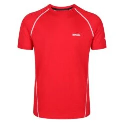 Regatta Camiseta Tornell II Activo Para Hombre Rojo Chino