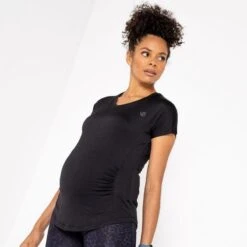 Dare 2b Camiseta Vigilant Maternidad Para Mujer Negro -Fitness Tienda camiseta vigilant maternidad para mujer negro 3