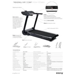 CINTA DE CORRER EVERGY PLEGABLE NRF -Fitness Tienda cinta de correr evergy plegable nrf 3