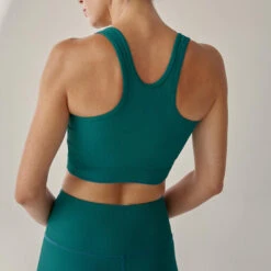 Conjunto Deportivo Top + Legging Jari De Canalé De Mujer Black Limba -Fitness Tienda conjunto deportivo top legging jari de canale de mujer black limba 3