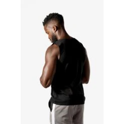Core Camiseta Sin Mangas - Fitness - Hombre - Negro -Fitness Tienda core camiseta sin mangas fitness hombre negro 2