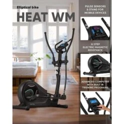 Entrenador Elíptico Electromagnético Zipro Heat WM IConsole+ -Fitness Tienda entrenador eliptico electromagnetico zipro heat wm iconsole 2