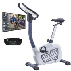 Ergómetro/Bicicleta Estática - Wiry - Fitness - Soporte Para Tablet -Fitness Tienda ergometrobicicleta estatica wiry fitness bluetooth 24 programas