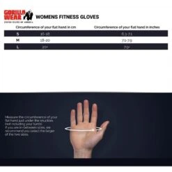 Gorilla Wear Guante Negro -Fitness Tienda guante negro 3