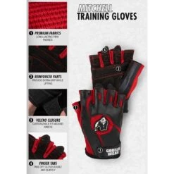 Guantes De Fitness Mitchell Training Gorilla Wear -Fitness Tienda guantes de fitness mitchell training gorilla wear 3