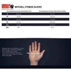 Guantes De Fitness Mitchell Training Gorilla Wear -Fitness Tienda guantes de fitness mitchell training gorilla wear 4