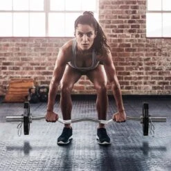 Juego De 2 Discos De Pesas Olímpicas 10 Kg SPORTNOW 32x32x4 Cm Negro -Fitness Tienda juego de 2 discos de pesas olimpicas 10 kg sportnow 32x32x4 cm negro 1