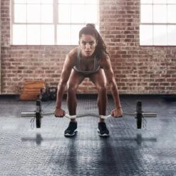 Juegoe 2 Discos De Pesas Olímpicas 5 Kg SPORTNOW 24x24x3,5 Cm Negro -Fitness Tienda juegoe 2 discos de pesas olimpicas 5 kg sportnow 24x24x35 cm negro 1