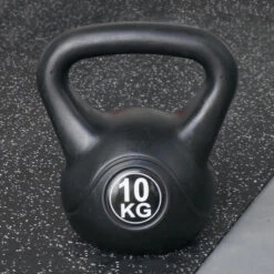 Kettlebell 10 Kg - Plástico - Para Uso Interior Y Exterior - Negro -Fitness Tienda kettlebell 10 kg plastico para uso interior y exterior negro 4
