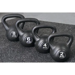 Kettlebell 2 Kg - Plástico - Para Uso Interior Y Exterior - Negro -Fitness Tienda kettlebell 2 kg plastico para uso interior y exterior negro 4