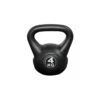 Kettlebell 4 Kg - Plástico - Para Uso Interior Y Exterior - Negro -Fitness Tienda kettlebell 4 kg plastico para uso interior y exterior negro