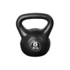 Kettlebell 8 Kg - Plástico - Para Uso Interior Y Exterior - Negro