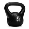 Kettlebell - Cloruro De Polivinilo - 6Kg - Negro