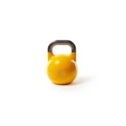 KETTLEBELL COMPETICION PESA RUSA 16 KG AMARILLA MATE -Fitness Tienda kettlebell competicion pesa rusa 16 kg amarilla mate 2