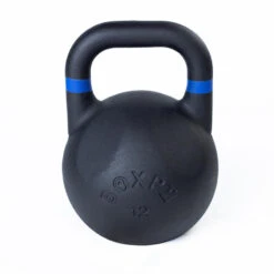 Kettlebell De Competicion "Powder Coated" BOXPT 12kg Negro