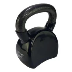 Tunturi Kettlebell Vinilo 4kg Gris -Fitness Tienda kettlebell vinilo 16kg negro