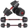 Kit 40 Kg De Mancuernas 2 En 1 Ajustables MultiFit