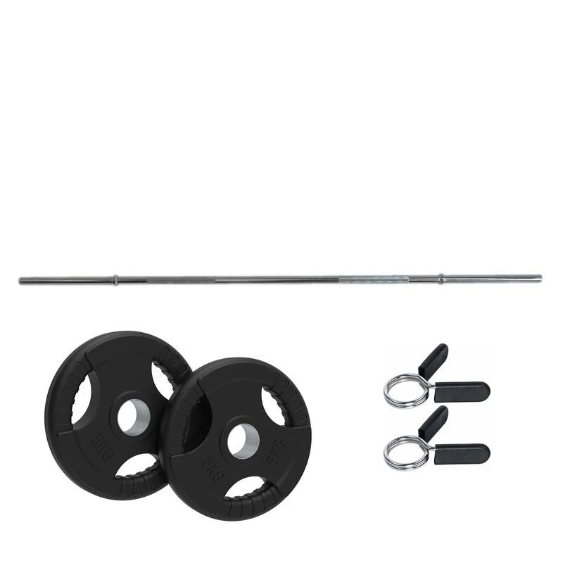 Kit Barra De Musculación + Discos 16 KG ( 25mm) VIMAS SPORT 3 Kit Barra De Musculación + Discos 16 KG ( 25mm) VIMAS SPORT