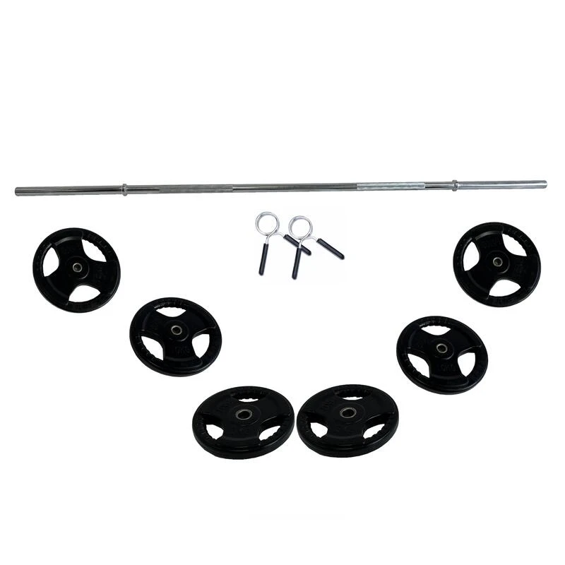 Kit Barra De Musculación + Discos 66 KG ( 25mm) VIMAS SPORT 3 Kit Barra De Musculación + Discos 66 KG ( 25mm) VIMAS SPORT