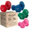 KIT De Mancuernas Antideslizantes De Neopreno Wueps -Fitness Tienda kit de mancuernas antideslizantes de neopreno wueps