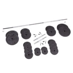 Kit Mancuernas Y Barras 93 Kg Musculación Corength -Fitness Tienda kit mancuernas y barras 93 kg musculacion corength 1