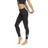 Legging Mallas Yoga De Suave Algodón Flow Mujer Negro -Fitness Tienda legging mallas yoga de suave algodon flow mujer negro