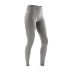 Leggings Mallas Fitness Algodón Efecto Vientre Plano Mujer Domyos Fit 500 Gris -Fitness Tienda leggings mallas fitness algodon efecto vientre plano mujer domyos fit 500 gris 4