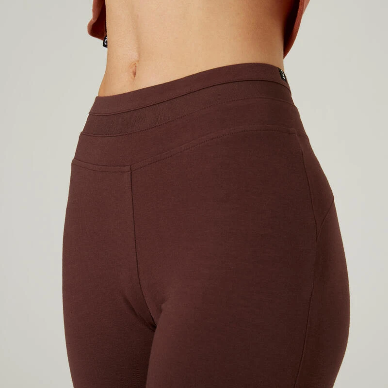 Leggings Mallas Fitness Efecto Vientre Plano Slim Mujer Nyamba 520 Marrón Oscuro 7 Leggings Mallas Fitness Efecto Vientre Plano Slim Mujer Nyamba 520 Marrón Oscuro - Imagen 5